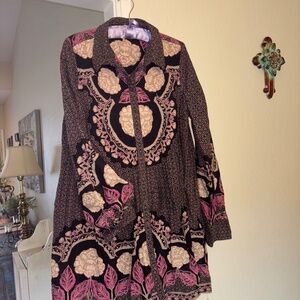 Long sleeve mini dress